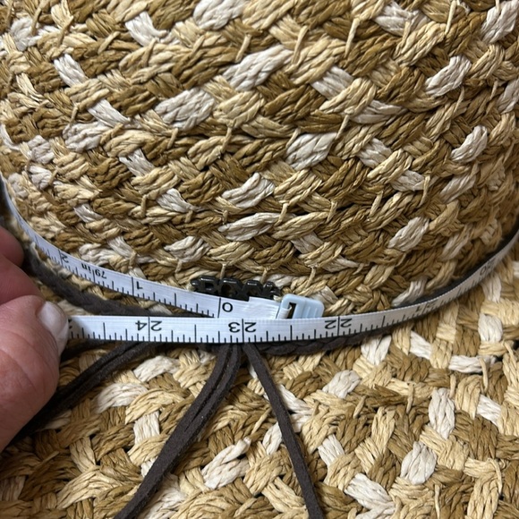 ROXY Straw Sun Hat Wide Brim - Picture 11 of 11